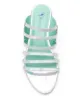 Blue Bird Shoes strappy holographic leather sandals