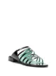 Image 2 of Blue Bird Shoes patent strappy mules