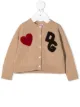 Image 1 of Dolce & Gabbana Kids logo knit cardigan