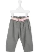 Image 1 of Il Gufo belted straight-leg trousers