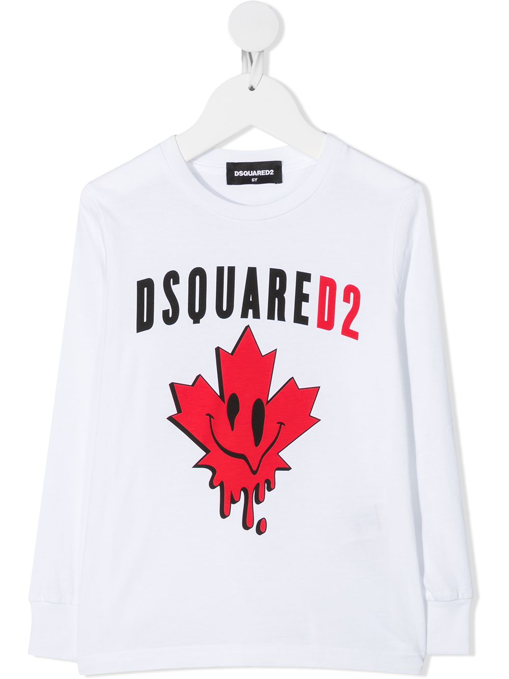 фото Dsquared2 kids толстовка с логотипом