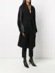 Ann Demeulemeester معطف بحزام متباين اللون