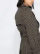 A.P.C. Trench con motivo pied-de-poule