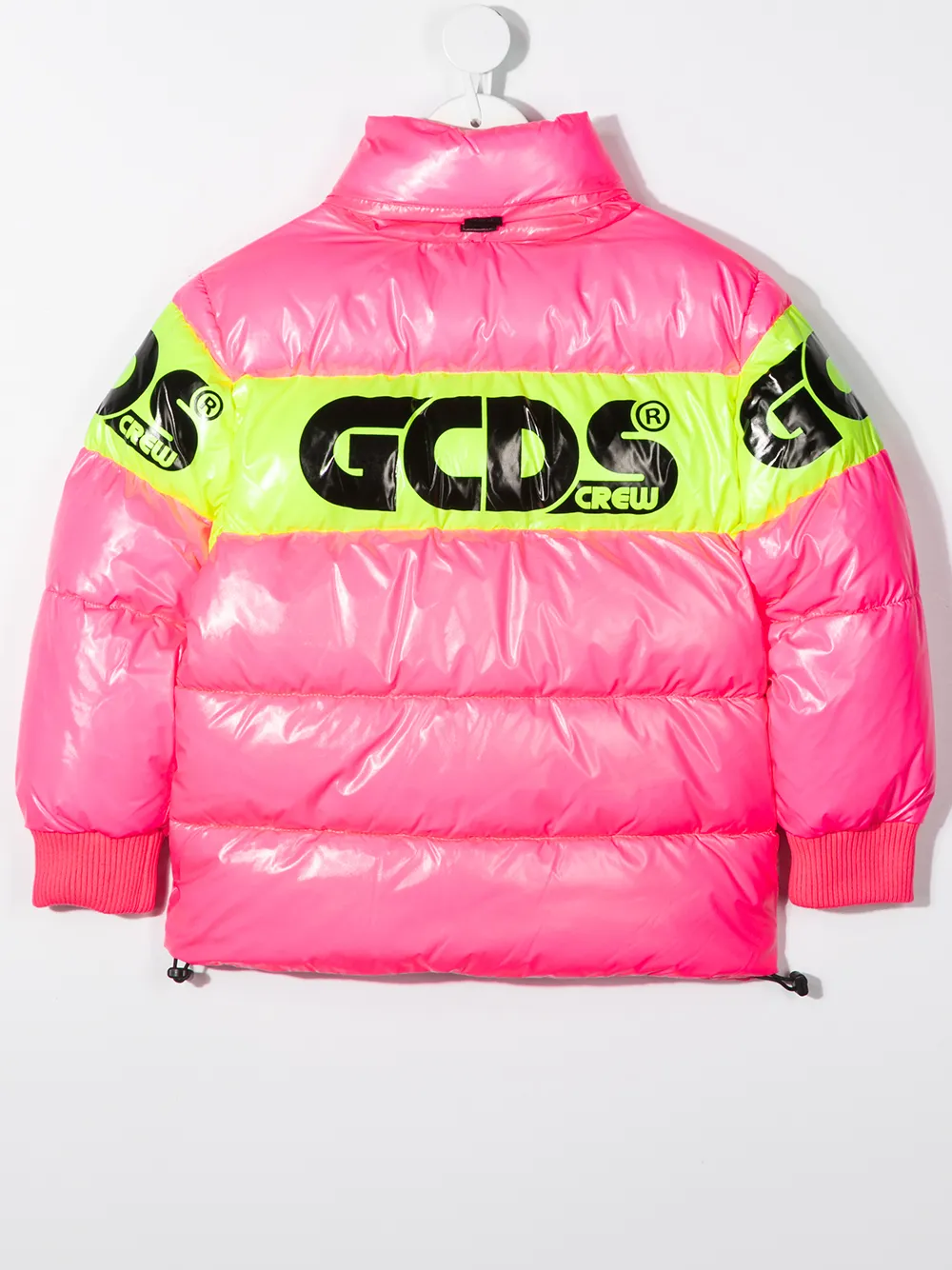 фото Gcds kids пуховик с логотипом
