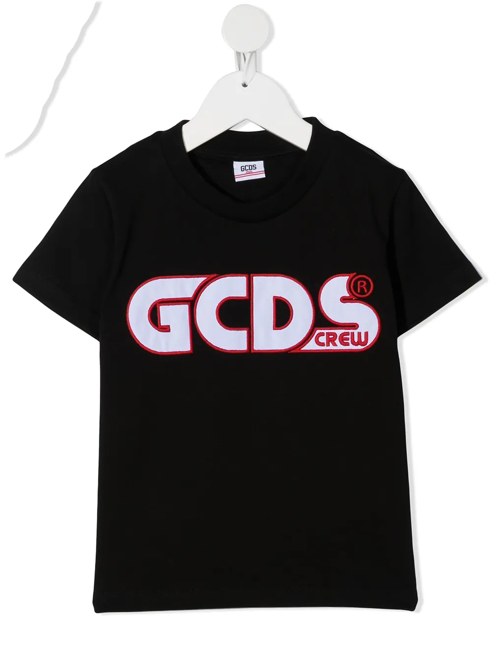 фото Gcds kids embroidered logo t-shirt