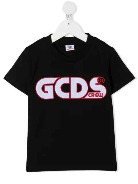 Gcds Kids embroidered logo t-shirt