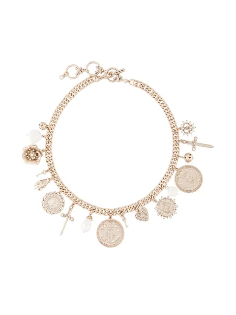 Marchesa Notte coin charm necklace