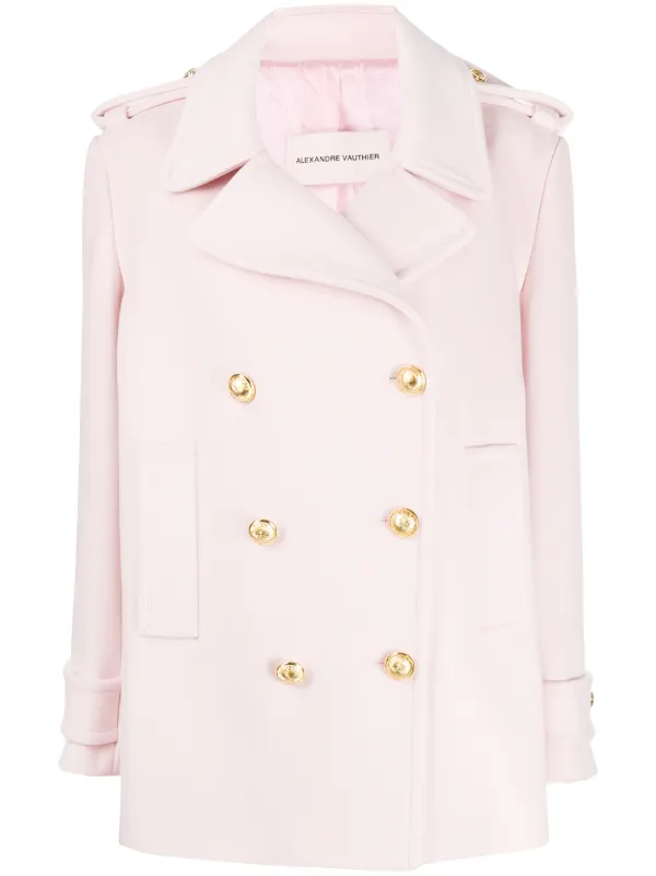 pink military jacket