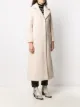 STAND STUDIO long sleeve faux-shearling coat