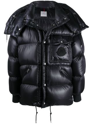 black moncler puffer jacket