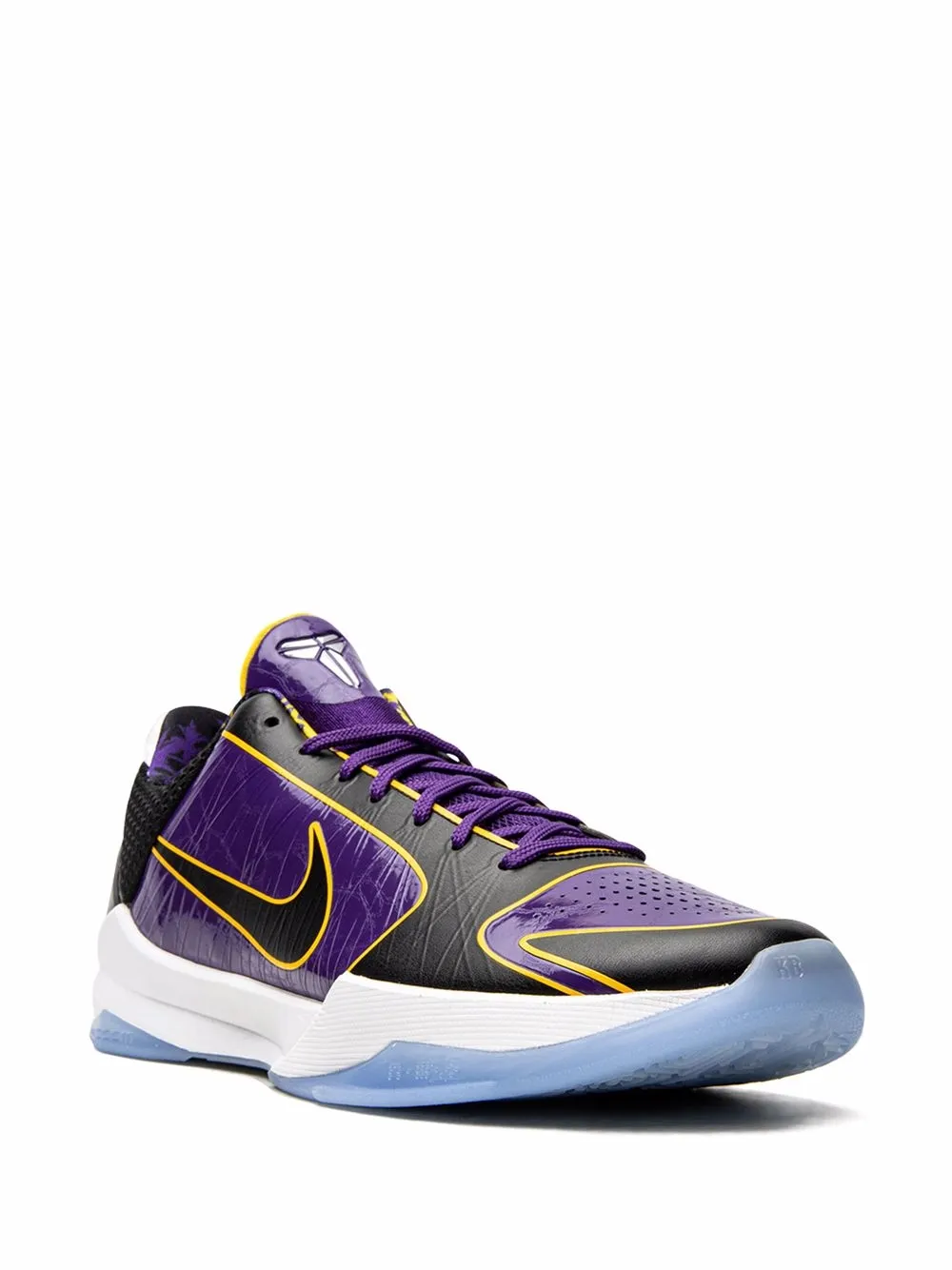 Shop Nike Kobe 5 Protro “5x Champ/lakers” Sneakers In Purple