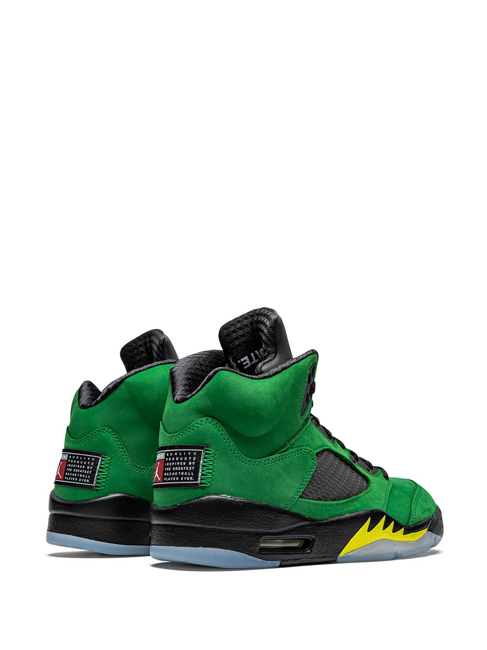 Shop Jordan Air  5 Retro Se "oregon" Sneakers In Green