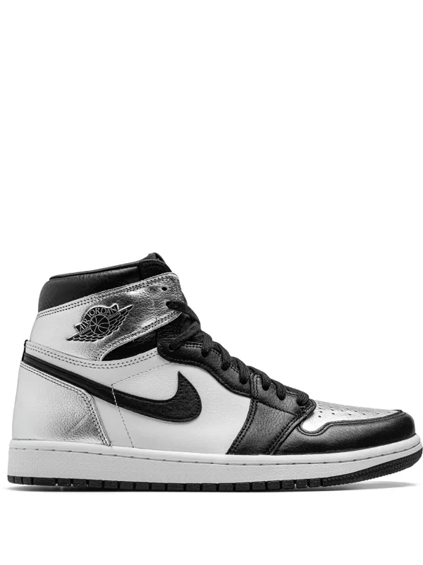 Nike Jordan 1 silver toe