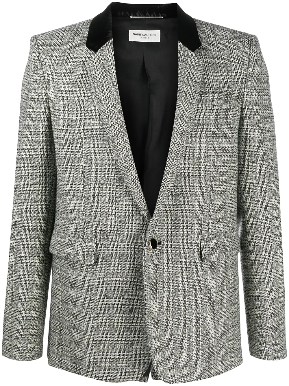 

Saint Laurent single-breasted blazer - Grey