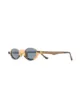 Image 2 of Ziggy Chen half-frame two-tone sunglasses