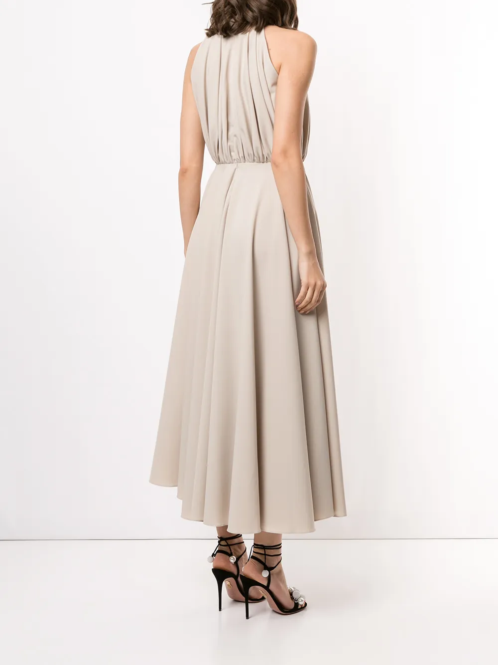 16Arlington Hana dip-hem Dress - Farfetch