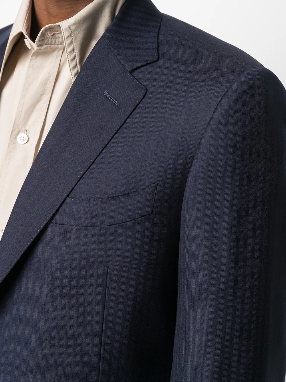фото Canali костюм с однобортным пиджаком