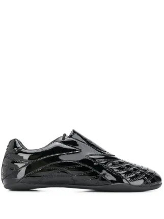BALENCIAGA バレンシアガ スリッポン カーフ ロゴ ブラック