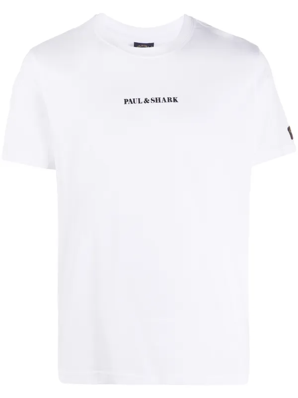 paul and shark crew neck t shirt
