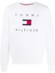 Image 1 of Tommy Hilfiger logo print sweatshirt