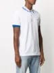 BOSS contrasting collar polo shirt