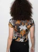 Eckhaus Latta Shrunk floral-print T-shirt