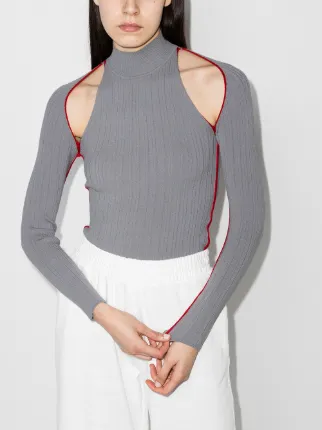 Dream cut-out knitted top展示图