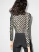 MISBHV monogram-print bodysuit