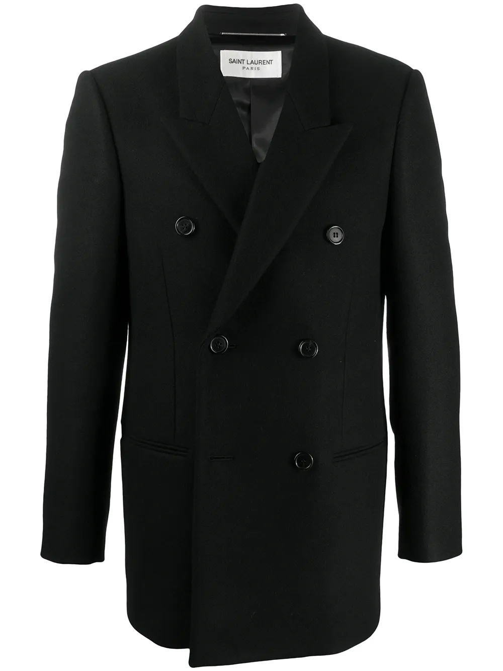 blazer texturé à boutonnière croisée