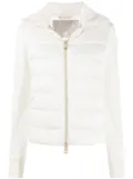 Herno down-feather zip-up jacket - White