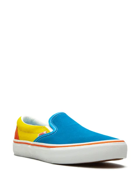 multicolor slip on vans