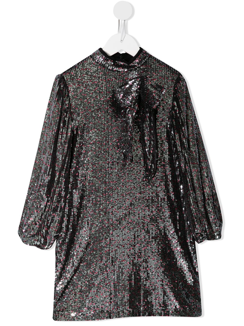 фото Nº21 kids bow sequin dress