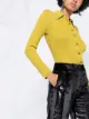 PS Paul Smith بنطال بقصة عريضة ولمعان ميتاليك