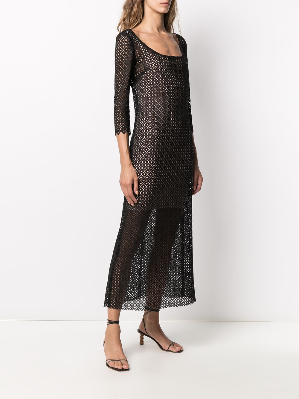 фото Antonella rizza платье макси с геометричным узором