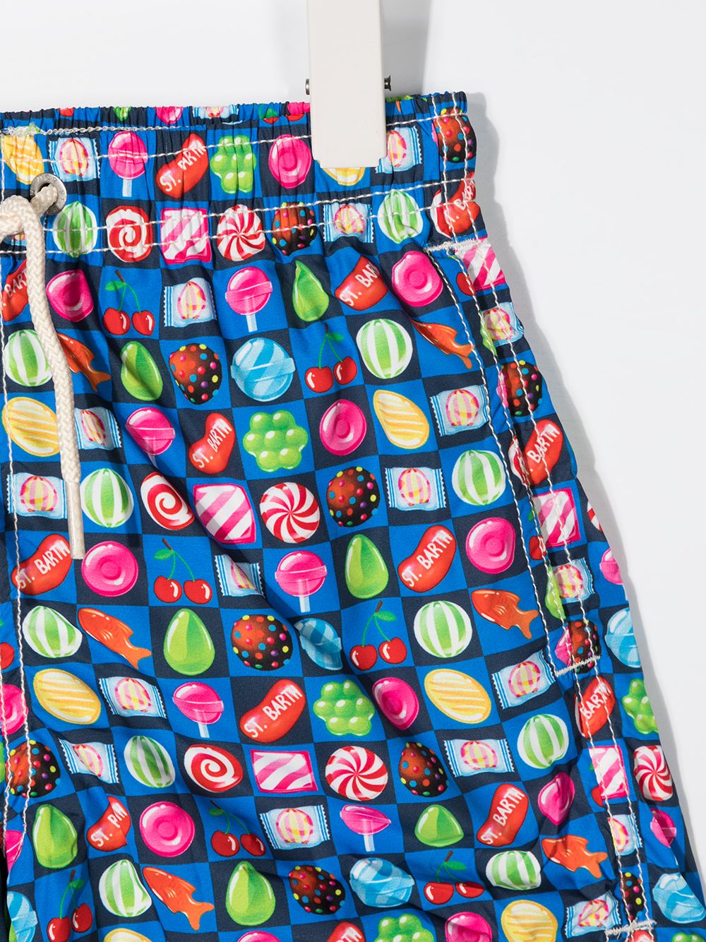 фото Mc2 saint barth kids плавки-шорты с принтом candy