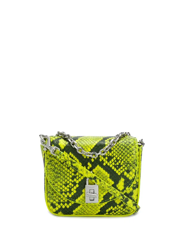 rebecca minkoff snakeskin bag