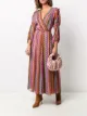 الصورة 2 من DVF Diane von Furstenberg فستان حرير بحزام