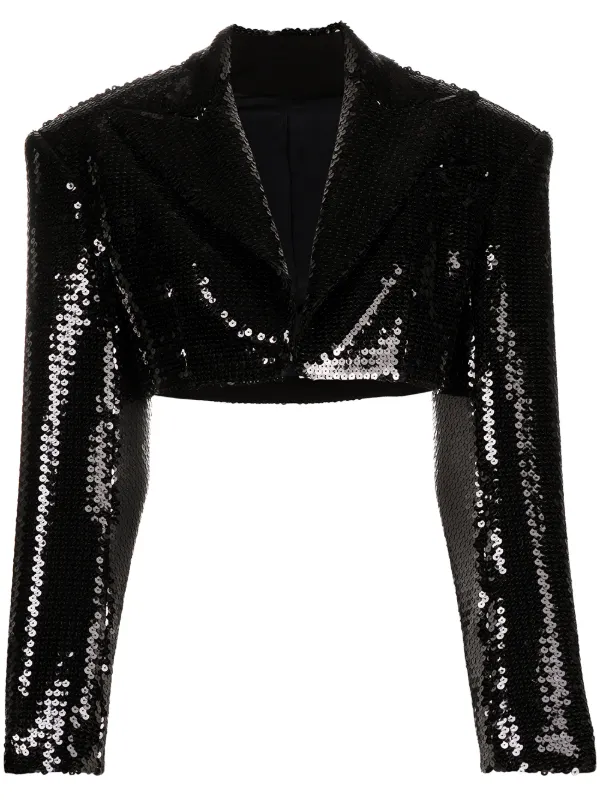 balmain sequin jacket