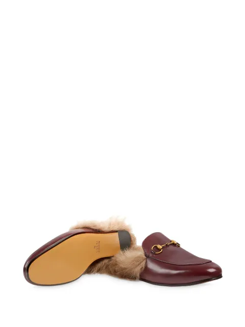 Gucci Pricetown Slippers Met Bont - Farfetch