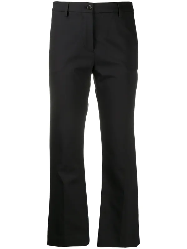 Pt01 Cropped Bootcut Trousers - Farfetch