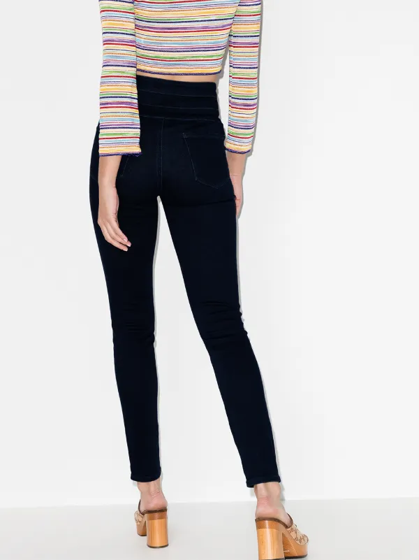 J Brand Annalie high-waist skinny jeans 