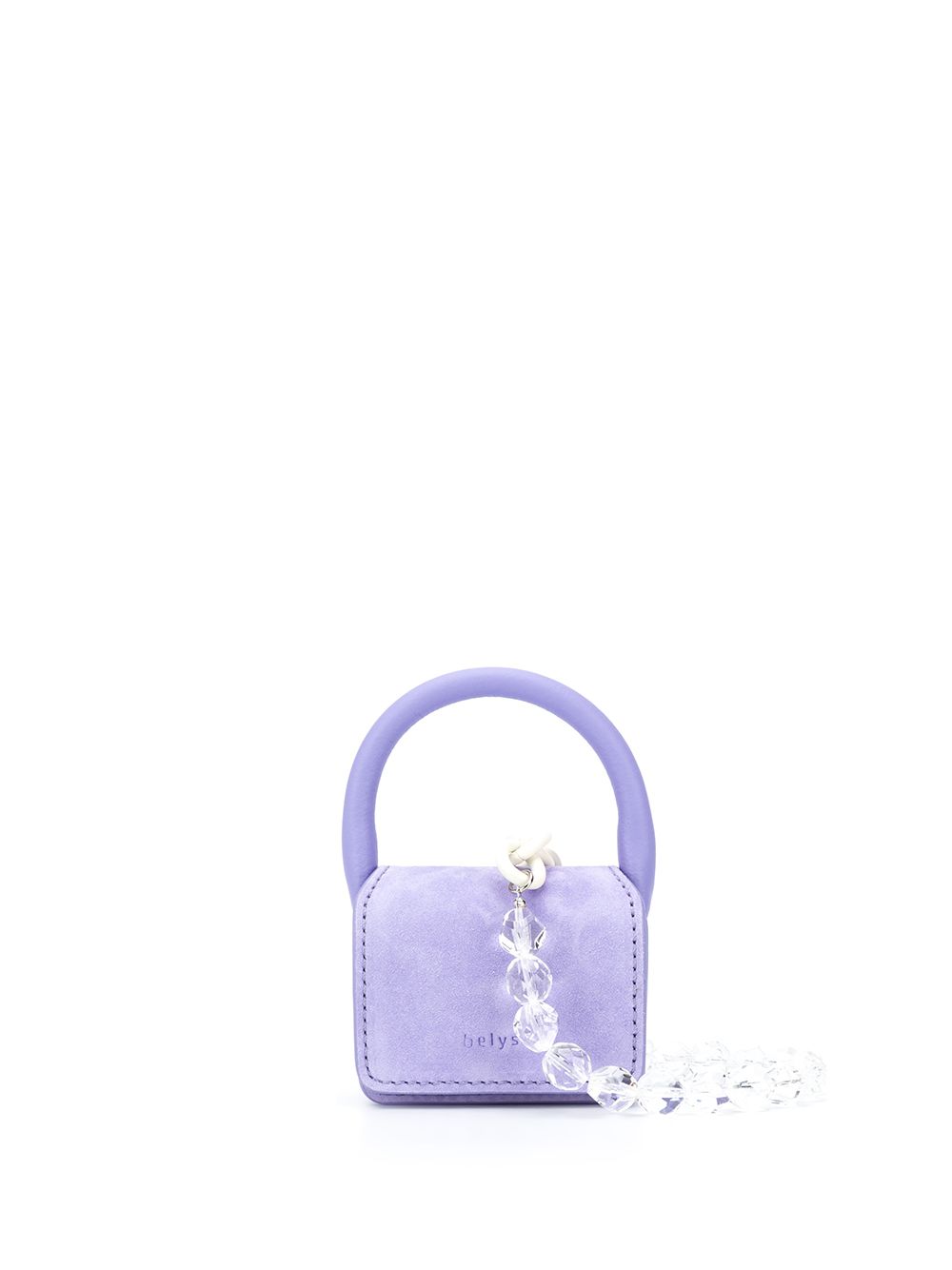 фото Belysa logo debossed mini bag