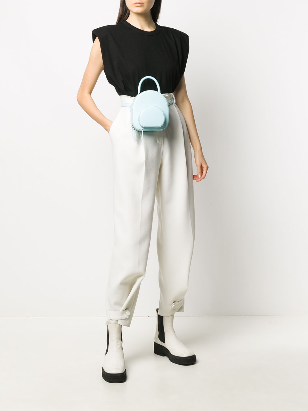 Shop belysa mini zipped belt bag with Express Delivery - FARFETCH