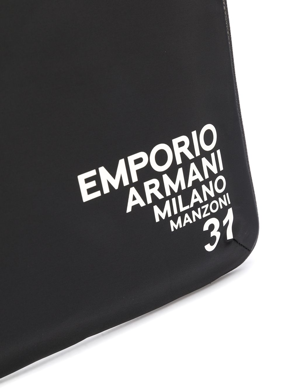 фото Emporio armani клатч на молнии с логотипом