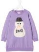 Image 1 of WAUW CAPOW by BANGBANG Snow Friend sweatshirt dress