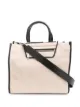 Image 1 of Hogan contrast-trimmed tote bag