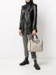 Image 2 of Hogan contrast-trimmed tote bag