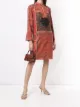 الصورة 2 من Etro فستان معتدل المقاس بطبعة بيزلي