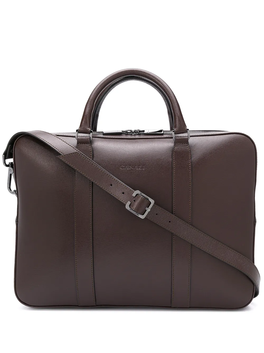 Изображение 1 из Canali портфель с тисненым логотипом