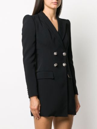 double-breasted suit jacket dress展示图